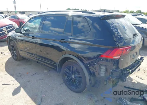 2022 Volkswagen Tiguan Se R-Line Black из США, поврежденный, VIN 3VVCB7AX5NM023016